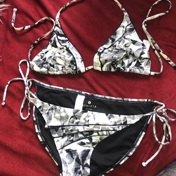 Athleta String Tie Bikini Set - Picture 2 of 10